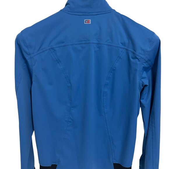 Cutter & Buck Golf Windbreaker Jacket Womens Size Medium Full Zip Blue - Picture 7 of 7